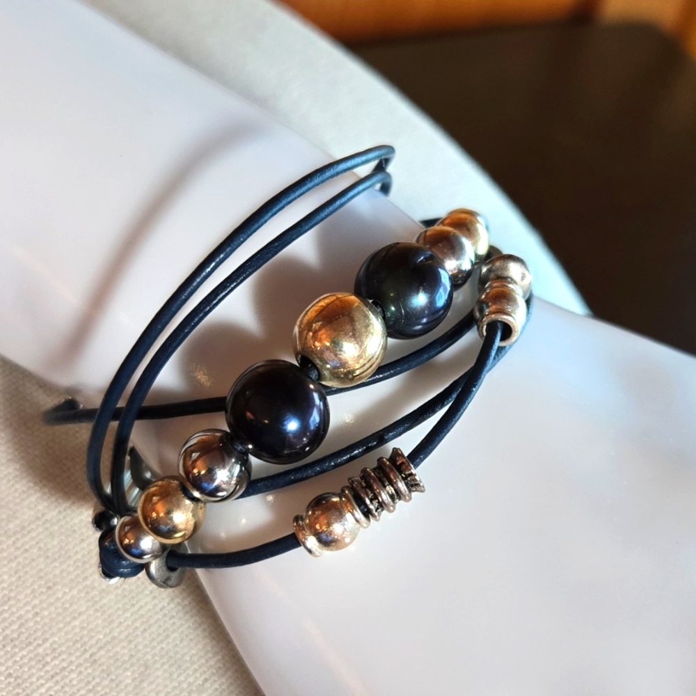 Lizzy James Two Strand Wrap Bracelet/Necklace